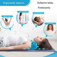 Ergonomik Boyun Masajı Yastığı – Servikal Traksiyon Destekli, Ağrı Giderici, Ortopedik Yapı