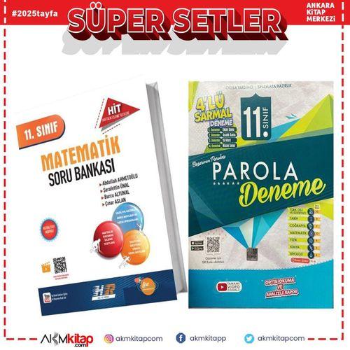 Hız ve Renk 11. Sınıf Matematik Soru Bankası ve Evrensel 4 lü Deneme Seti 2 Kitap