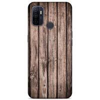 Lopard Huawei P40 Uyumlu Kılıf Wood'X (17) Tasarım Kılıf Baskılı