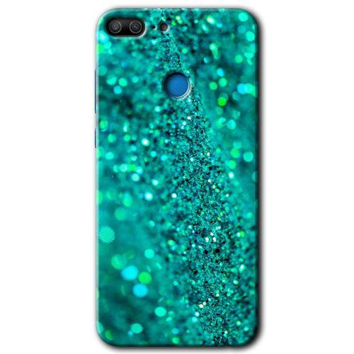 Honor 9 Lite HD Baskılı Kılıf + 9D Tam Ekran Koruyucu - Diamonds
