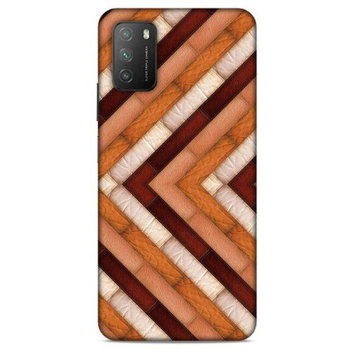 Lopard Xiaomi Poco M3 Uyumlu Kılıf Patchwork (40) Fit Silikon Kılıf