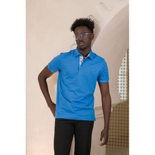Paul Martin Regular Fit Yaka Garnili Pamuklu Polo Yaka T-shirt