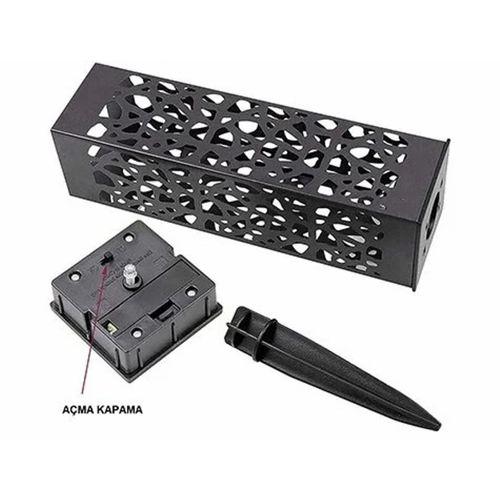 Dekoratif Solar Güneş Enerjili Bahçe Aydınlatması Yürüyüş Yolu Seti ( 8 Adet )