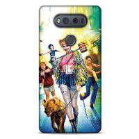 LG K61 Uyumlu Kılıf Harley Quinn (32) Soft Silikon Kılıf Lavanta pembesi