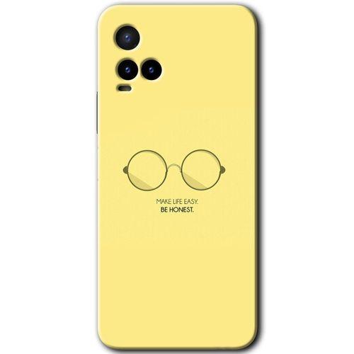 Vivo Y21s Kılıf HD Desen Baskılı Arka Kapak - Be Honest