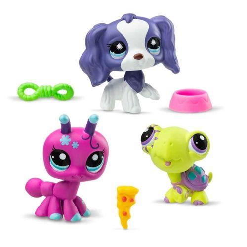 Eğitici Çocuk  6469 SUN-Littlest Pet Shop Minişler 3’lü Figür Setİ