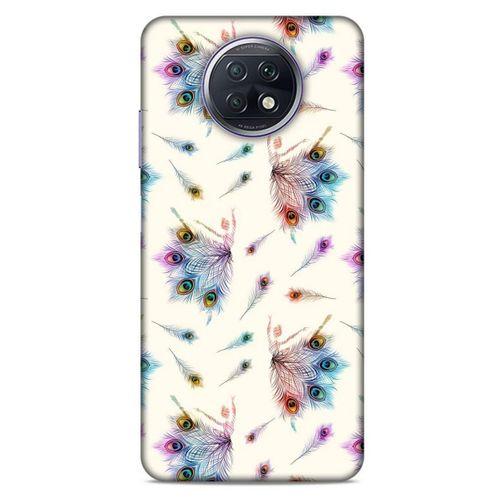 Lopard Xiaomi Redmi Note 9T Uyumlu Kılıf Tüyler (35) Fit Design Kılıf
