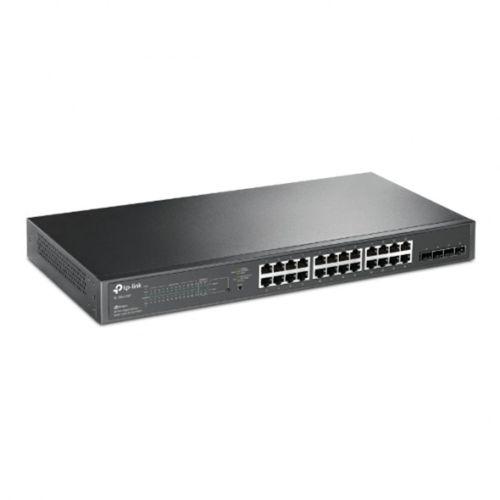 OMADA SG2428P, 28 Port Gigabit, 24 Port PoE+, 250W, 4Port GigaBit SFP, Yönetilebilir, Rackmount Metal Kasa Switch