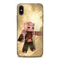 Lopard Apple iPhone XS Uyumlu Kılıf PiXel (40) Fit Silikon Kılıf Saint Row