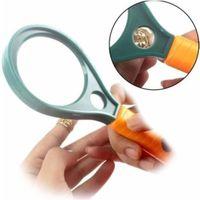 Sepetinegelsin Optik Büyüteç 65MM 6X 4X Pusulalı Turuncu