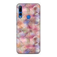 Huawei Y9 Prime 2019 Uyumlu Kılıf Utopia (38) Neo Hybrid Kılıf Kırmızı Gri