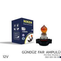 Niken 12V PSY19W Gündüz Far Ampulü (PG20d-2) AMBER 10’Lu