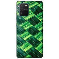 Lopard Samsung Galaxy S10 Lite Uyumlu Kılıf Bahar (37) Silicone Cover Bambu Yaprak