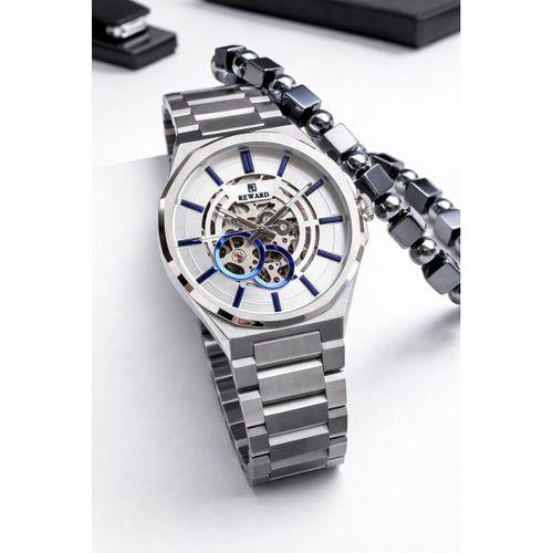 Reward Otomatik İç Fonksiyonlar Aktif 50 Mt Suya Dayanıklı Çelik Kordn Erkek Kol Saati VS.BLKT.0864