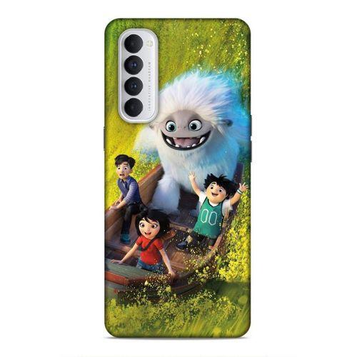 Oppo Reno 4 Pro Uyumlu Kılıf BMovie (46) Core Armor Kılıf Tropikal orman yeşili