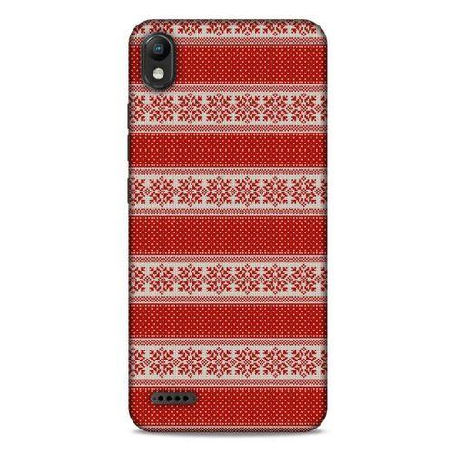 Kazak (7) Desenli Silikon Kapak LG K20 2019 Kılıf