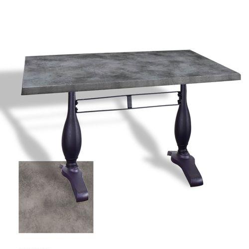 Dockers Çipa 3011 Döküm Ayak Masa 70x120 cm - (Werzalit, Wermodin ve Allzalit Tabla) - Copperfield