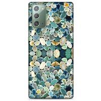 Samsung Galaxy Note 20 Kılıf Baskılı Özel Seri Taşlı (48) Bumper Kılıf