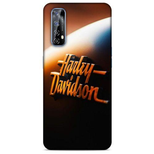 Huawei P Smart 2021 Uyumlu Kılıf Motorsiklet (47) Crystal Flex Kılıf Harley