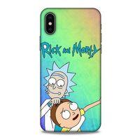 Apple iPhone XS Uyumlu Kılıf Rick And Morty (1) Kılıfı Rick Sanchez
