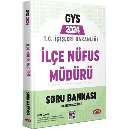 T.C. İçişleri Bakanlığı İlçe Nüfus Müdürü GYS Soru Bankası Data Yayınları