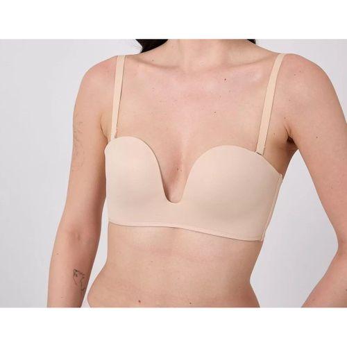 Freshness Msf05 Destekli V Dekolte Lazer Kesim Sütyen