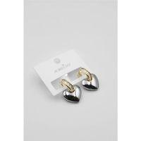 Kalp Küpe - Gümüş