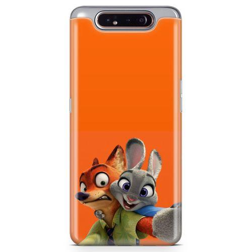 Samsung Galaxy A80 Kılıf Toons 8K Arka Kapak Koruma Desenli Full Koruyucu