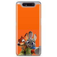 Samsung Galaxy A80 Kılıf Toons 8K Arka Kapak Koruma Desenli Full Koruyucu