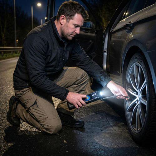 Michelin MC34648 Şarjlı Li-ion 150 PSI Taşınabilir Dijital Basınç Göstergeli Led Aydınlatmalı Lastik Şişirme Pompası