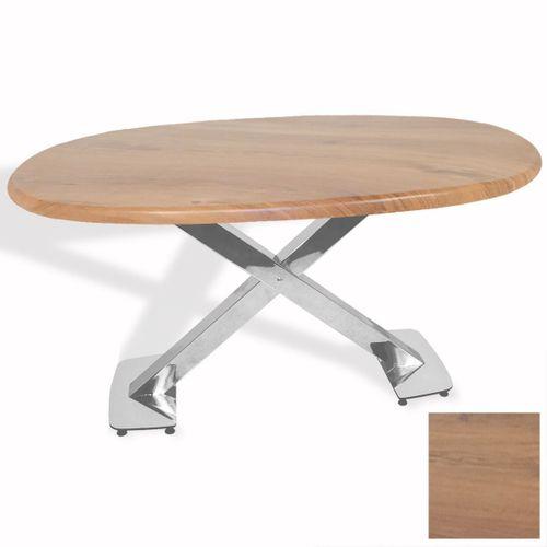 Dockers İks Masa Kromnikel Oval (94x146 - Werzalit, Allzalit yada Wermodin Tabla) - Novagento