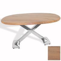 Dockers İks Masa Kromnikel Oval (94x146 - Werzalit, Allzalit yada Wermodin Tabla) - Novagento