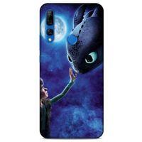Huawei Y9 Prime 2019 Kılıf Dragons (40) Fit Silikon Kılıf Ejderha Takım Yıldızı