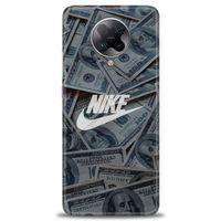 Xiaomi Redmi K30 Pro Kılıf HD Baskılı Kılıf - Nike Dolar + Tam Ekran Koruyucu