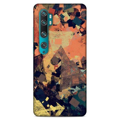 Lopard Xiaomi Mi Note 10 Pro Uyumlu Kılıf Soyut Sanat (35) Baskılı Fit Design Kılıf