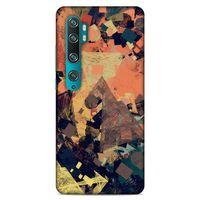 Lopard Xiaomi Mi Note 10 Pro Uyumlu Kılıf Soyut Sanat (35) Baskılı Fit Design Kılıf