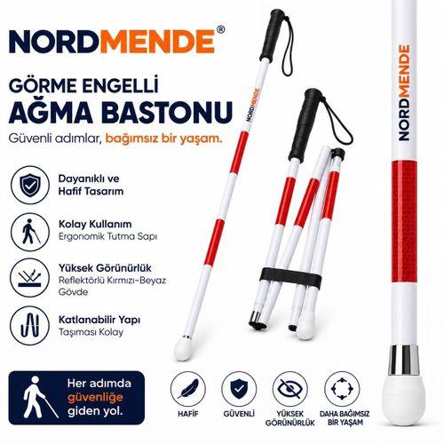 Ağma Bastonu – Hafif, Dayanıklı Ve Ergonomik Tasarım,ağma Bastonu Kayar Uclu Reflektörlü