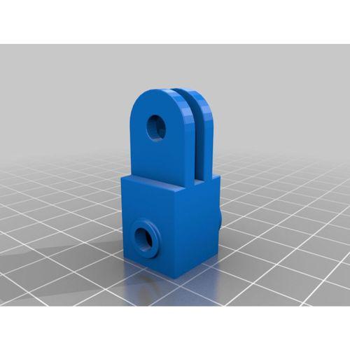 GoPro Dönme Braketi 60 Derece (Bu ürün Sadece Plastik parçadır - Almadan Önce Soru Sorabilirsiniz)