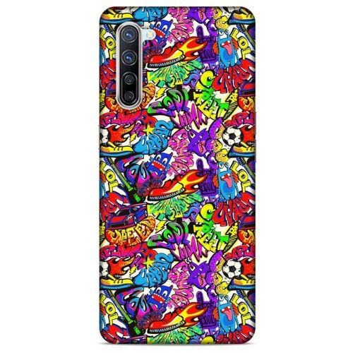 Graffitix (45) Desenli Silikon Kapak Oppo Reno 3 Pro 5g Kılıf
