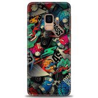 Samsung Galaxy S9 Kılıf HD Baskılı Kılıf - Bass + Tam Ekran Koruyucu