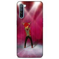 Oppo Reno 3 Kılıf FunnyMaX (27) Tasarımlı Kılıf Fuşya