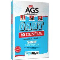 2025 MEB AGS ÖABT Sınıf Öğretmenliği Tamamı Çözümlü 10 Deneme Yediiklim Yayınları