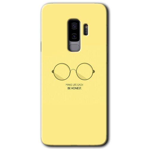 Galaxy S9 Plus Kılıf HD Desen Baskılı Arka Kapak - Be Honest