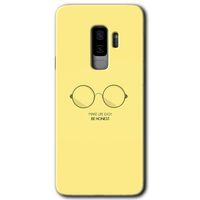 Galaxy S9 Plus Kılıf HD Desen Baskılı Arka Kapak - Be Honest