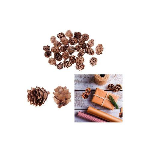 Aker Hediyelik 40lı Sağlıklı Dekoratif Çam Kozalakları Dekor Kozalak Satın Al Minik Kozalaklar Sipariş Etmek