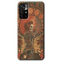 Poco M4 Pro 5G Kılıf HD Desen Baskılı Arka Kapak - İskelet Aşk