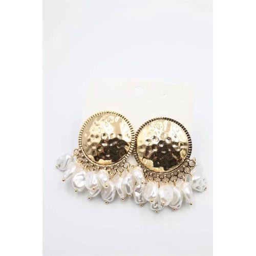 İncili Küpe - Altın