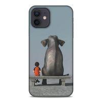 Lopard Apple iPhone 12 Uyumlu Kılıf Manipülasyon ☻ (38) Neo Hybrid Kılıf Desenli