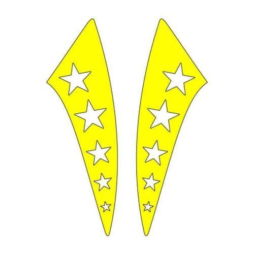 SEVGENT Cg F.Sarı Yıldızlı Çamurluk Yan Sticker