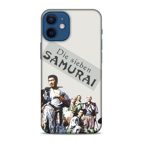 Lopard Apple iPhone 12 Mini Uyumlu Kılıf IMDB Film (30) Silicone Case Yedi Samuray